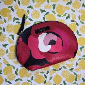 Kate Spade leather pouch Cosmetics bag makeup